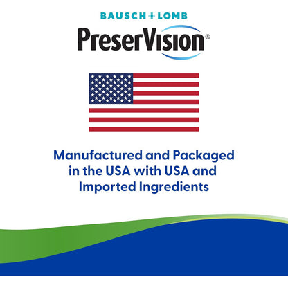 Bausch Lomb PreserVision AREDS 2 Lutein Zeaxanthin Formula 120 Count
