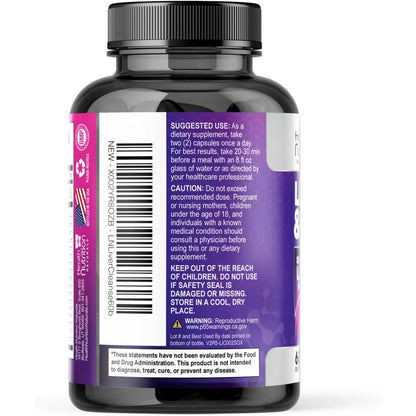 Health Nutrition Naturals Milk Thistle Liver Detox Support Capsules
