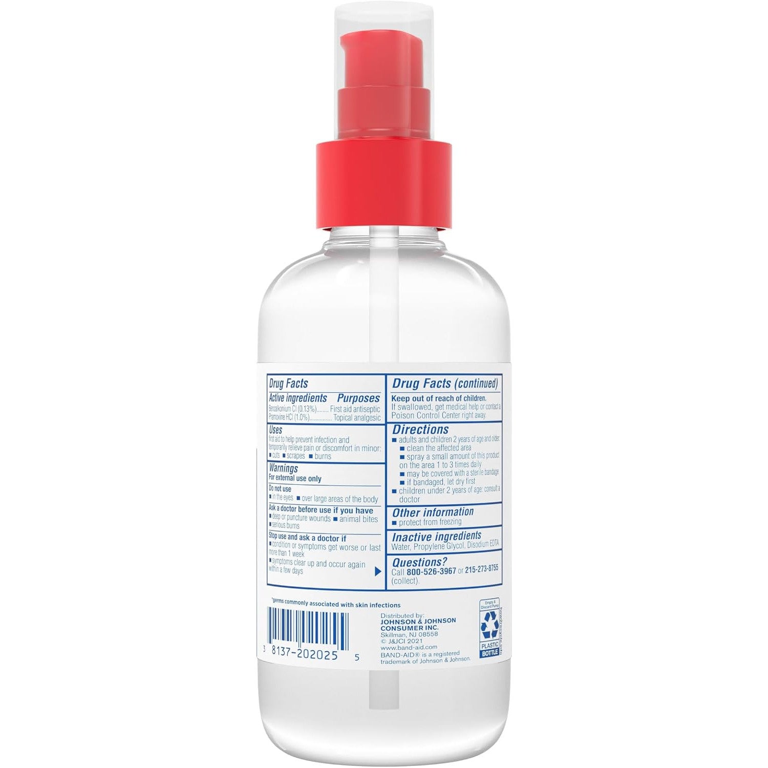 BAND-AID Antiseptic Cleansing Spray 8 fl oz