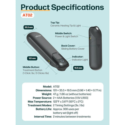 Veloqor Bug Bite Relief Device Veloqor10