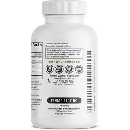 Bronson L-Lysine Defense Immune Support Complex Capsules