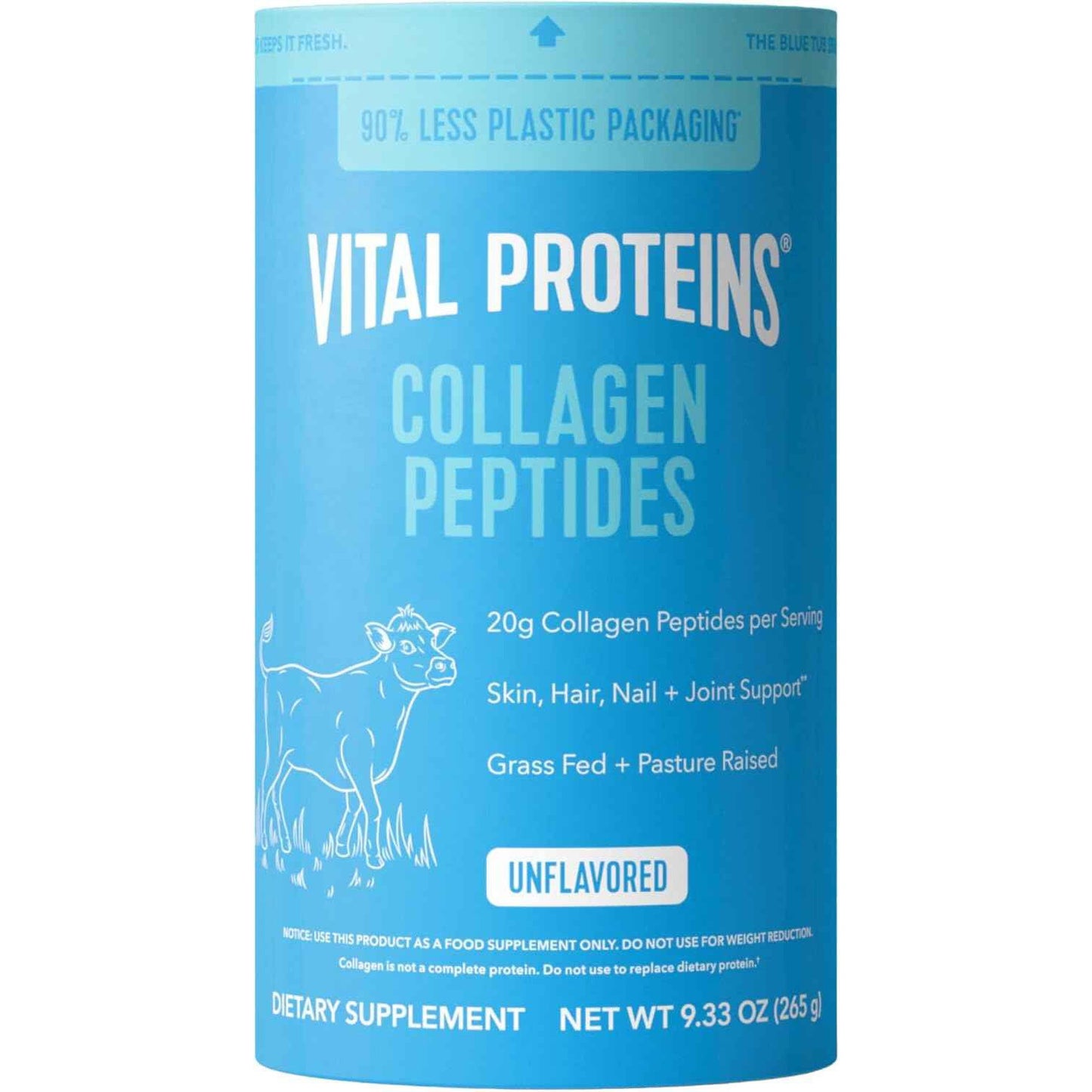 Vital Proteins Collagen Peptides Powder Unflavored 9.33 Oz