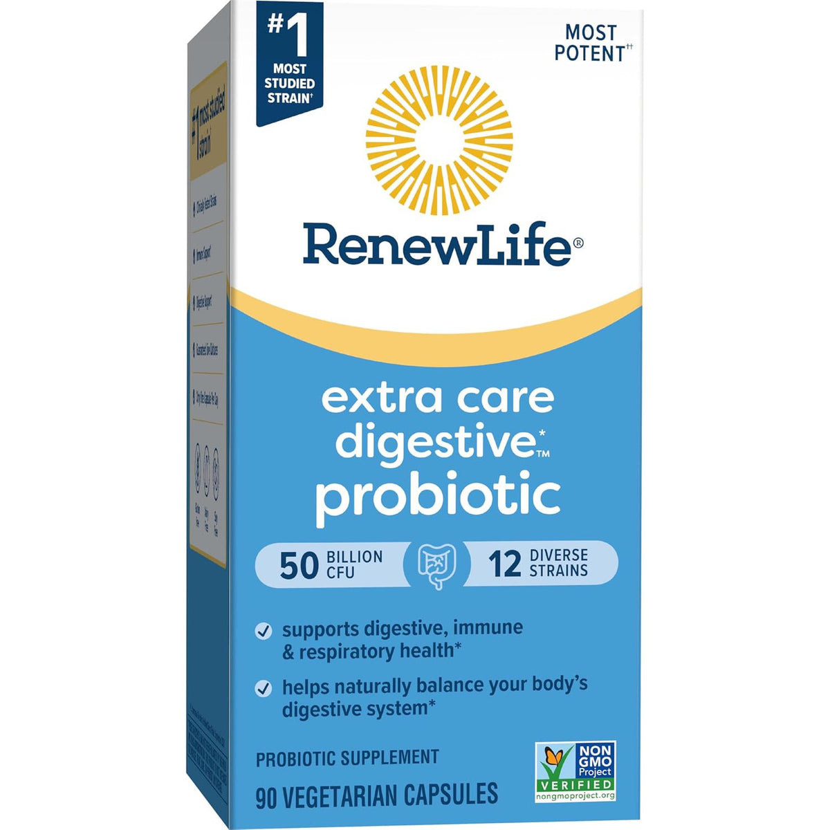 Renew Life Extra Care Probiotic Digestive Support Capsules