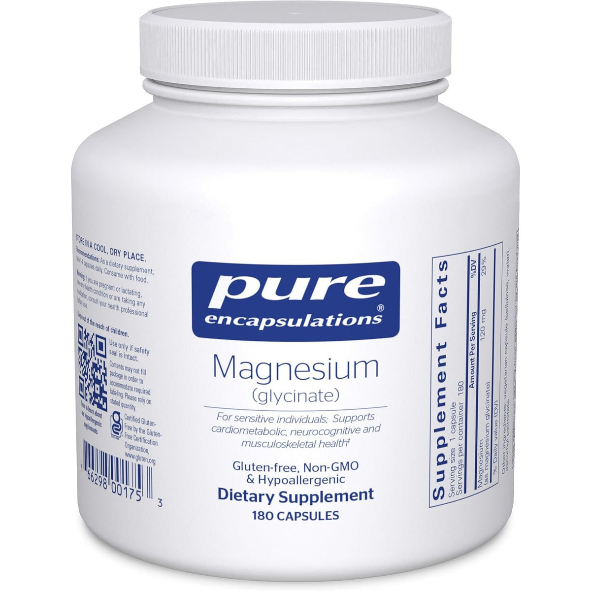 Pure Encapsulations Magnesium Glycinate Capsules