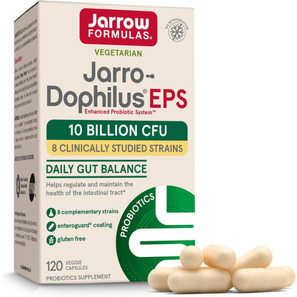 Jarrow Formulas Jarro-Dophilus Probiotic Dietary Supplement Veggie Caps