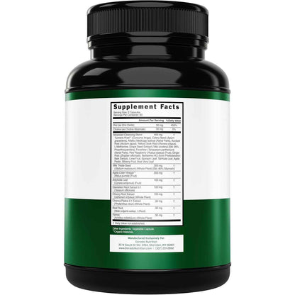 Dorado Nutrition Milk Thistle Liver Cleanse Detox Support Capsules