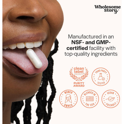 Wholesome Story Myo and D-Chiro Inositol Supplement 40:1 Ratio