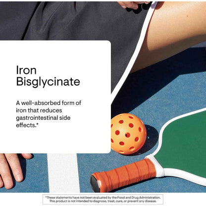 Thorne Iron Bisglycinate 25 mg Supplement Enhanced Absorption 60 Count