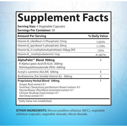 SciatiEase Sciatic Nerve Health Support Supplement 120 Count