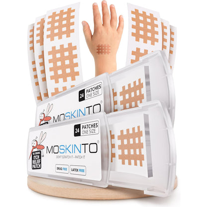 Moskinto Original Bug Bite Patches Mosquito Itch Relief Stickers