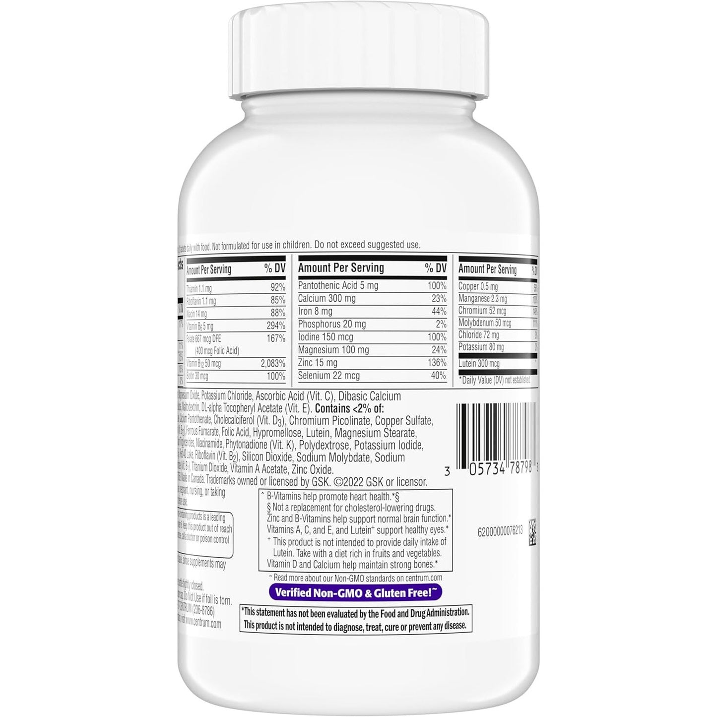 Centrum Minis Silver Women's Multivitamin for Women 50 Plus 280 Ct