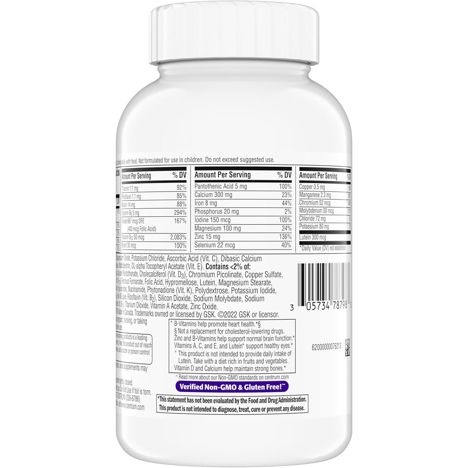 Centrum Minis Silver Women's Multivitamin for Women 50 Plus 280 Ct