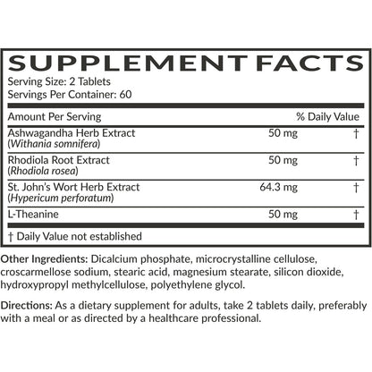 Futurebiotics Chill Pill Ashwagandha Stress Mood Support Tablets
