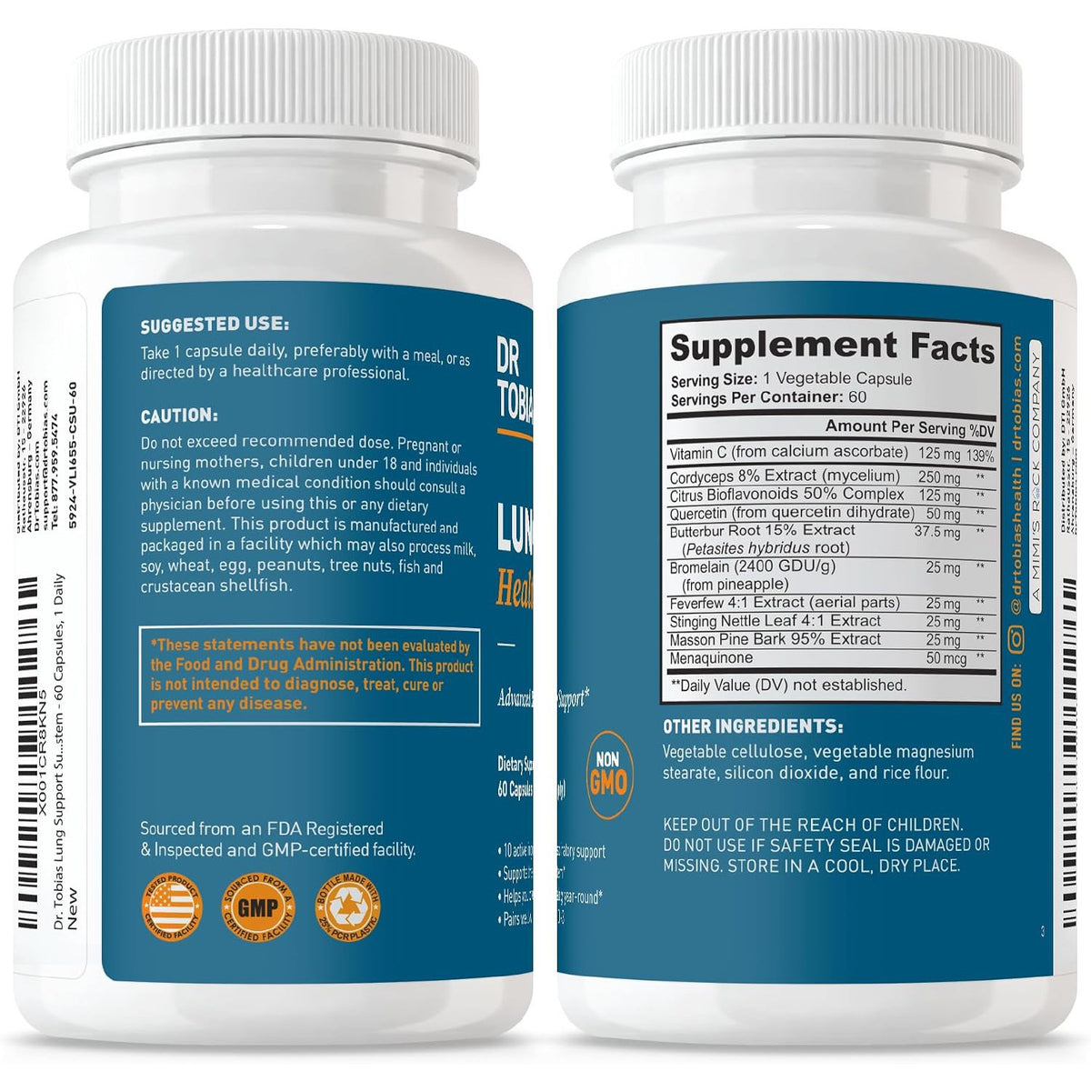 Dr. Tobias Lung Health Respiratory Support Capsules