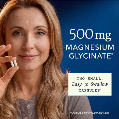 Nobi Nutrition Magnesium Glycinate Supplement High Absorption Chelated