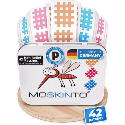 Moskinto Original Bug Bite Patches Mosquito Itch Relief Stickers