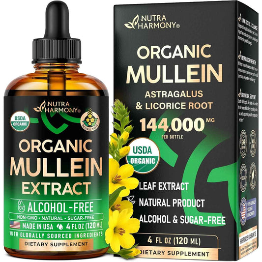 NUTRAHARMONY Mullein Leaf Respiratory Support Liquid