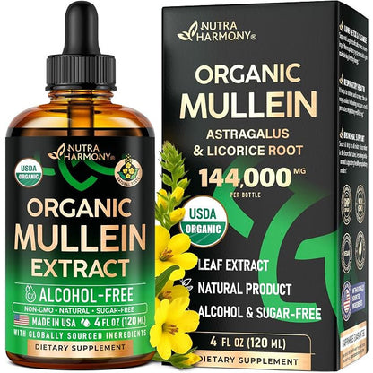 NUTRAHARMONY Mullein Leaf Respiratory Support Liquid