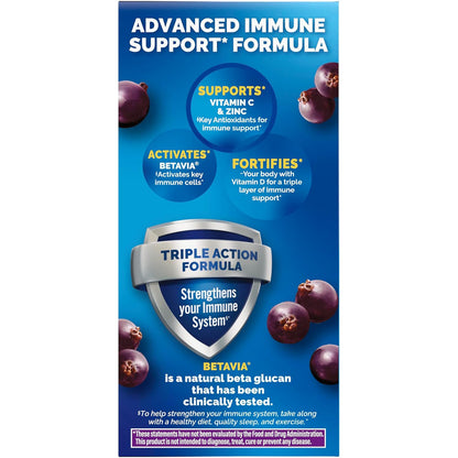 Emergen-C Immune+ Triple Action Immune Support Dietary Supplement Powder Packets
