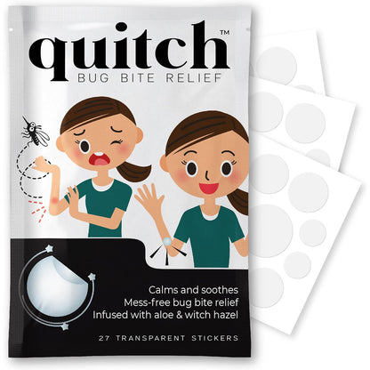 Quitch Bug Bite Itch Relief Patches