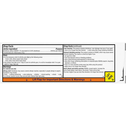 Voltaren Arthritis Pain Gel Diclofenac Topical Relief 3.5 oz 2 Pack
