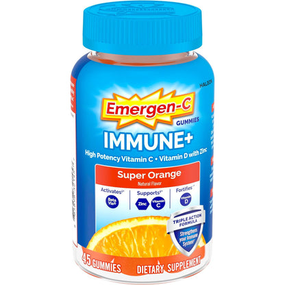 Emergen-C Vitamin C 750 mg Immune Support Dietary Supplement Gummies