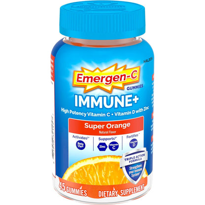 Emergen-C Vitamin C 750 mg Immune Support Dietary Supplement Gummies