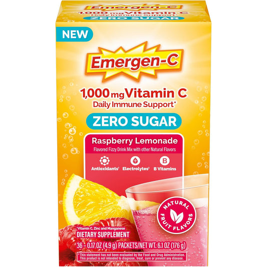 Emergen-C Vitamin C 1000 mg Immune Support Dietary Supplement Packets