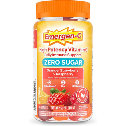 Emergen-C Vitamin C 250 mg Immune Support Dietary Supplement Gummies