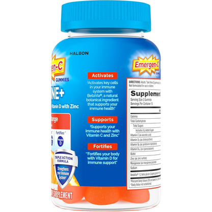 Emergen-C Vitamin C 750 mg Immune Support Dietary Supplement Gummies