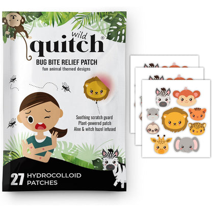 Quitch Bug Bite Itch Relief Patches