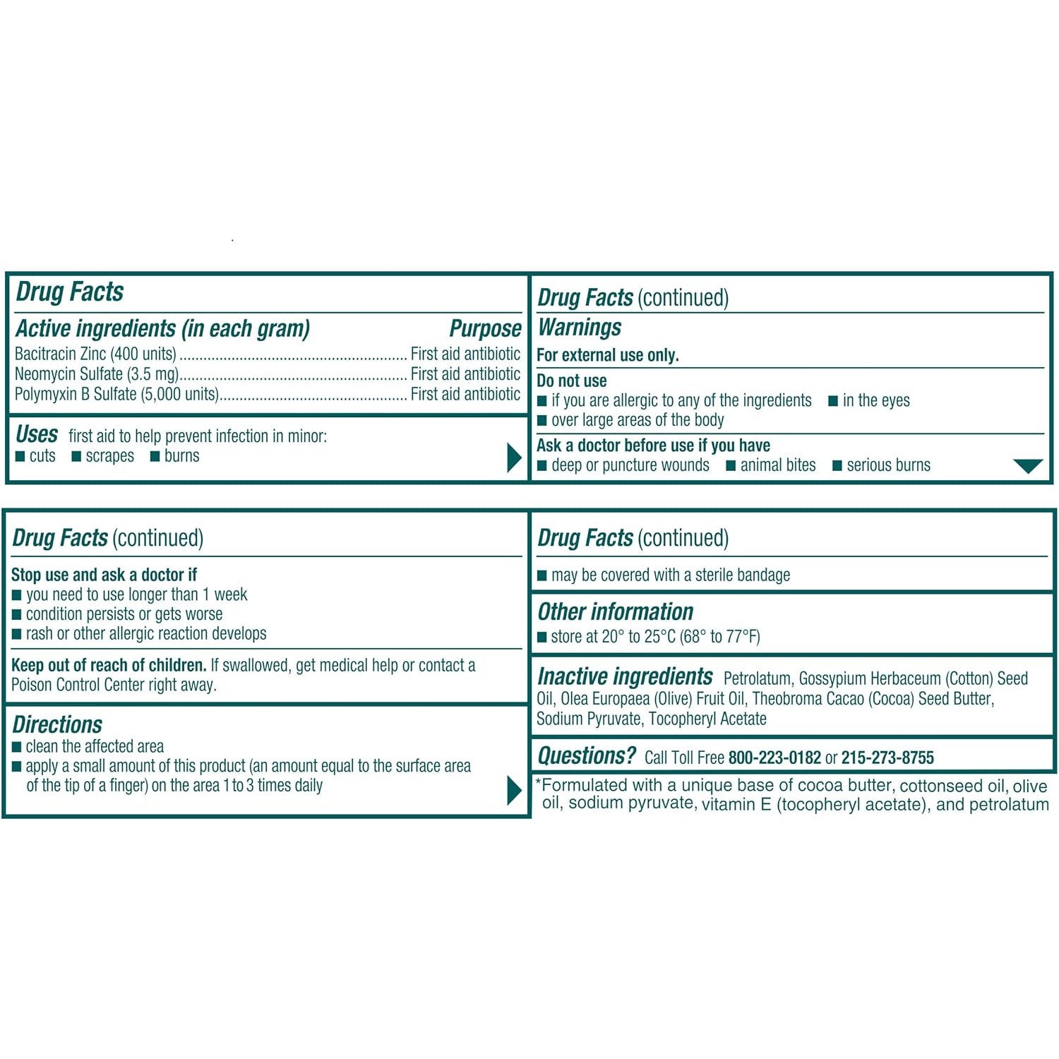 Neosporin Original Triple Antibiotic Ointment 0.5 oz Infection Protection Wound Care
