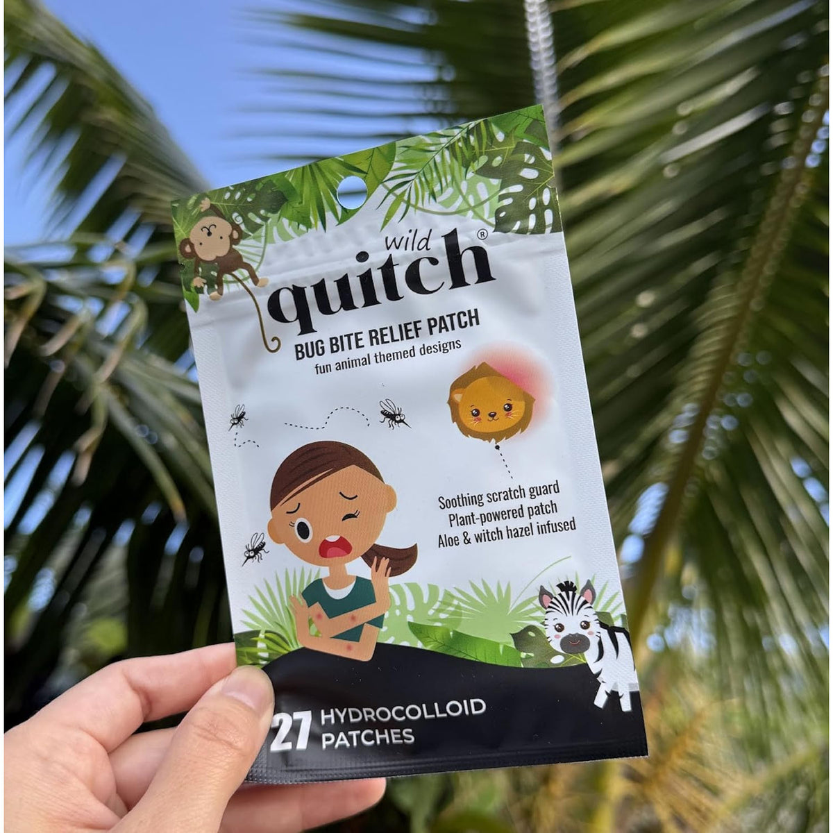 Quitch Bug Bite Itch Relief Patches