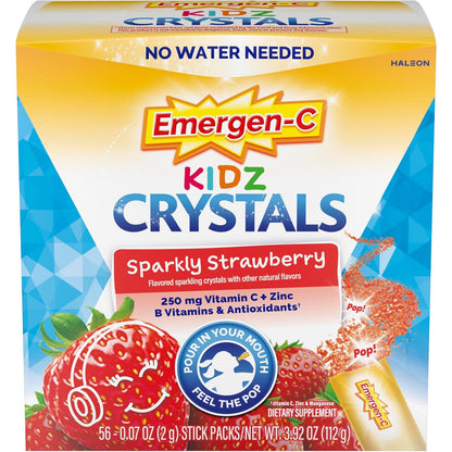 Emergen-C Kidz 250 mg Immune Support Dietary Supplement Crystals