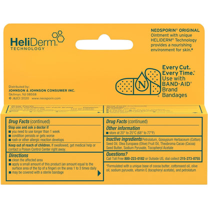 Neosporin Original Triple Antibiotic Ointment 0.5 oz Infection Protection Wound Care