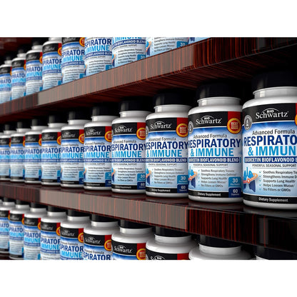 BioSchwartz Lung Detox Respiratory Immune Support Formula Capsules