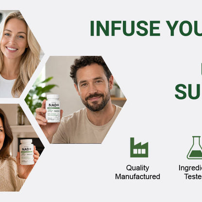 Ncduyde Liposomal NAD+ Supplement Nicotinamide Riboside Resveratrol 1500 mg