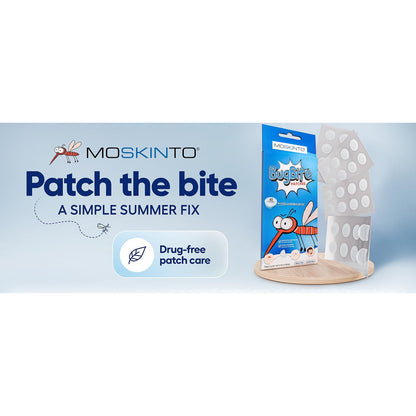 Moskinto Bug Bite Itch Relief Hydrocolloid Patches 48 Count