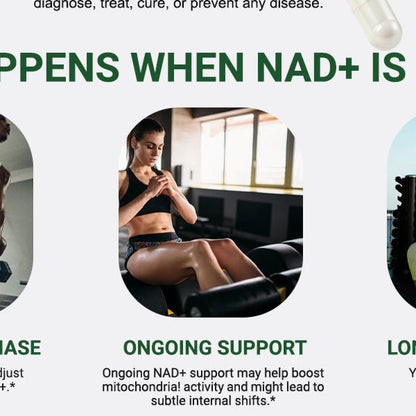 Ncduyde Liposomal NAD+ Supplement Nicotinamide Riboside Resveratrol 1500 mg