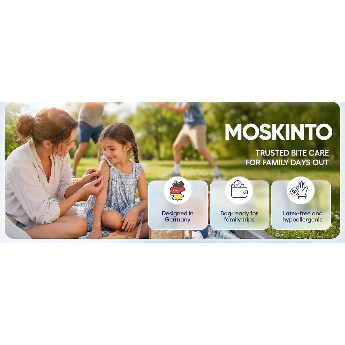 Moskinto Bug Bite Itch Relief Hydrocolloid Patches 48 Count