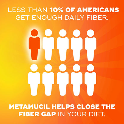 Metamucil Fiber Sugar-Free Gummies Orange 150 Ct