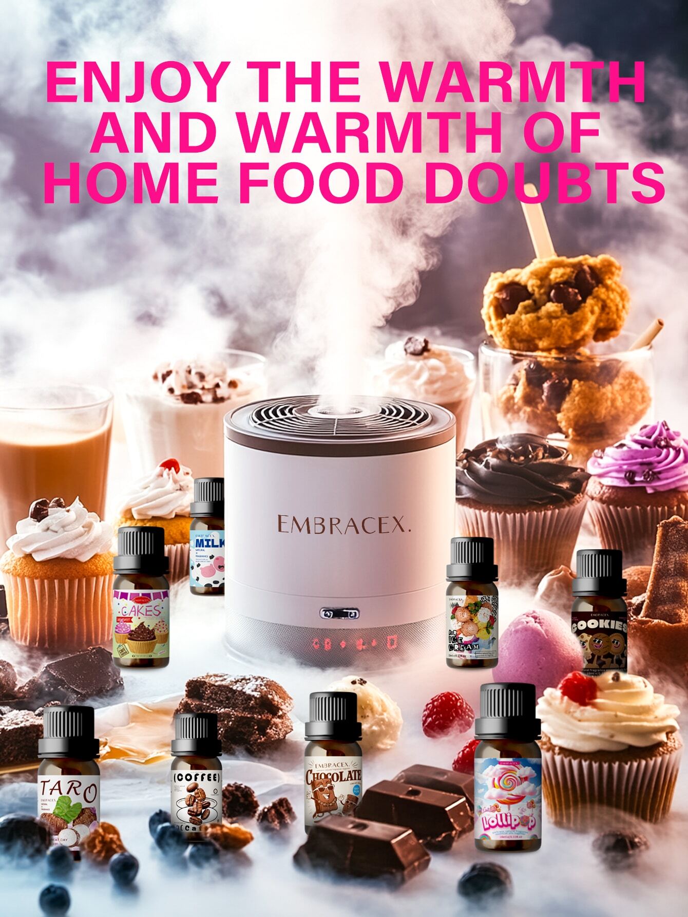 EMBRACEX. 10ml Chocolate Fragrance Oil Aromatherapy Scent