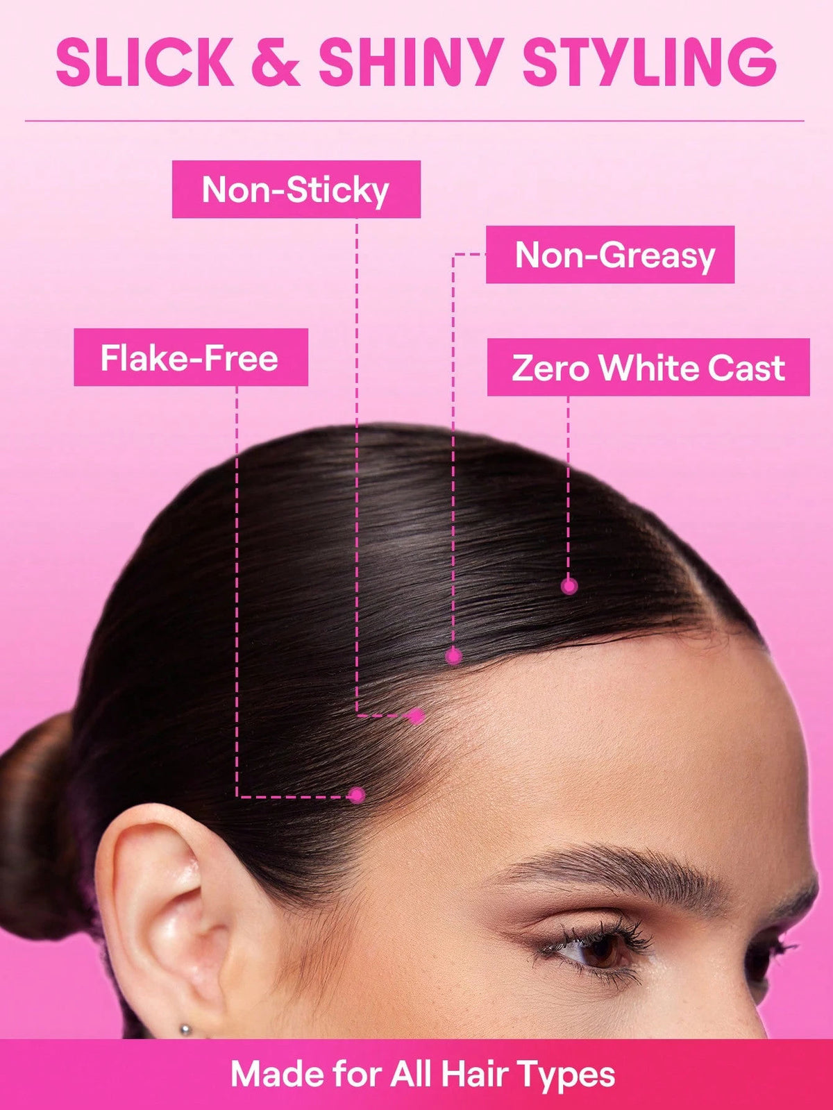 VitaBuy Glossy Shine Strong Hair Styling Wax Stick with Comb for sleek, shiny hair styling and strong hold.