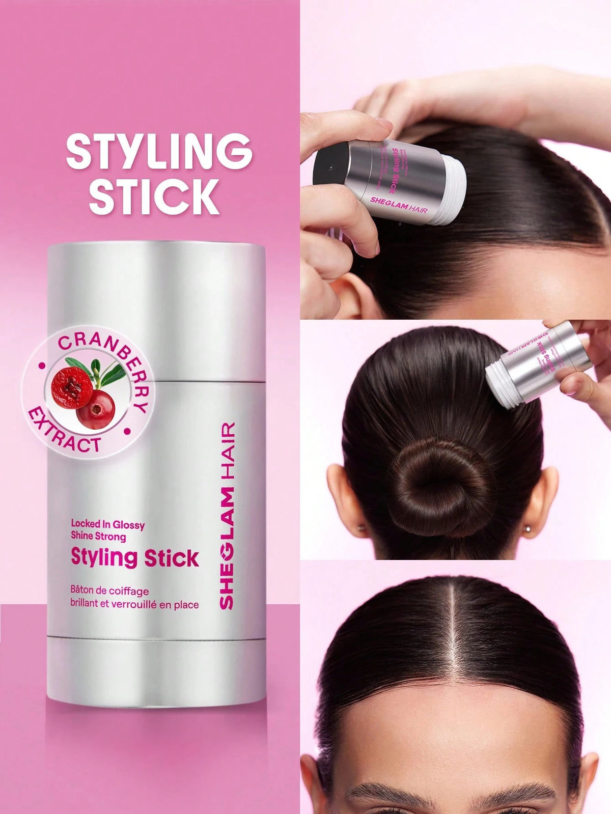 VitaBuy glossy shine strong hair styling wax stick with comb for sleek, durable hair hold and a shiny finish.