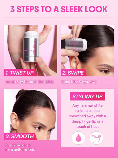 VitaBuy glossy shine strong hair styling wax stick with comb for sleek, shiny hair styling and hold.