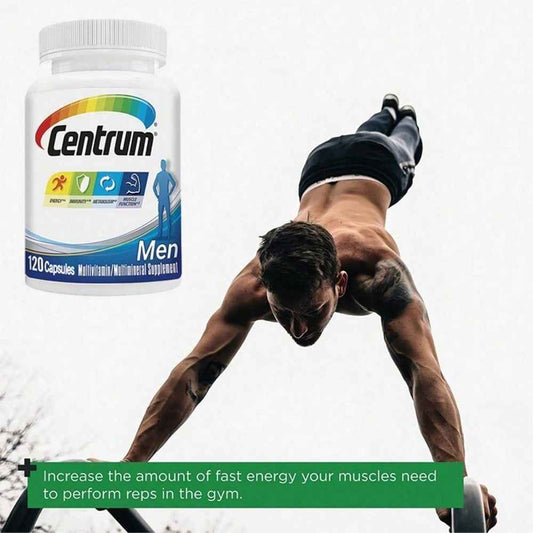 Centrum Men's Immune Support Multivitamin Capsules with Lycopene 120 Count