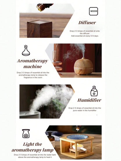 50ml Gardenia Fireless Aromatherapy Essential Oil Set