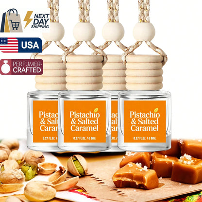 Osmore Caramel Kiss Extra-Rich Caramel Vanilla Car Air Freshener Hanging Diffuser