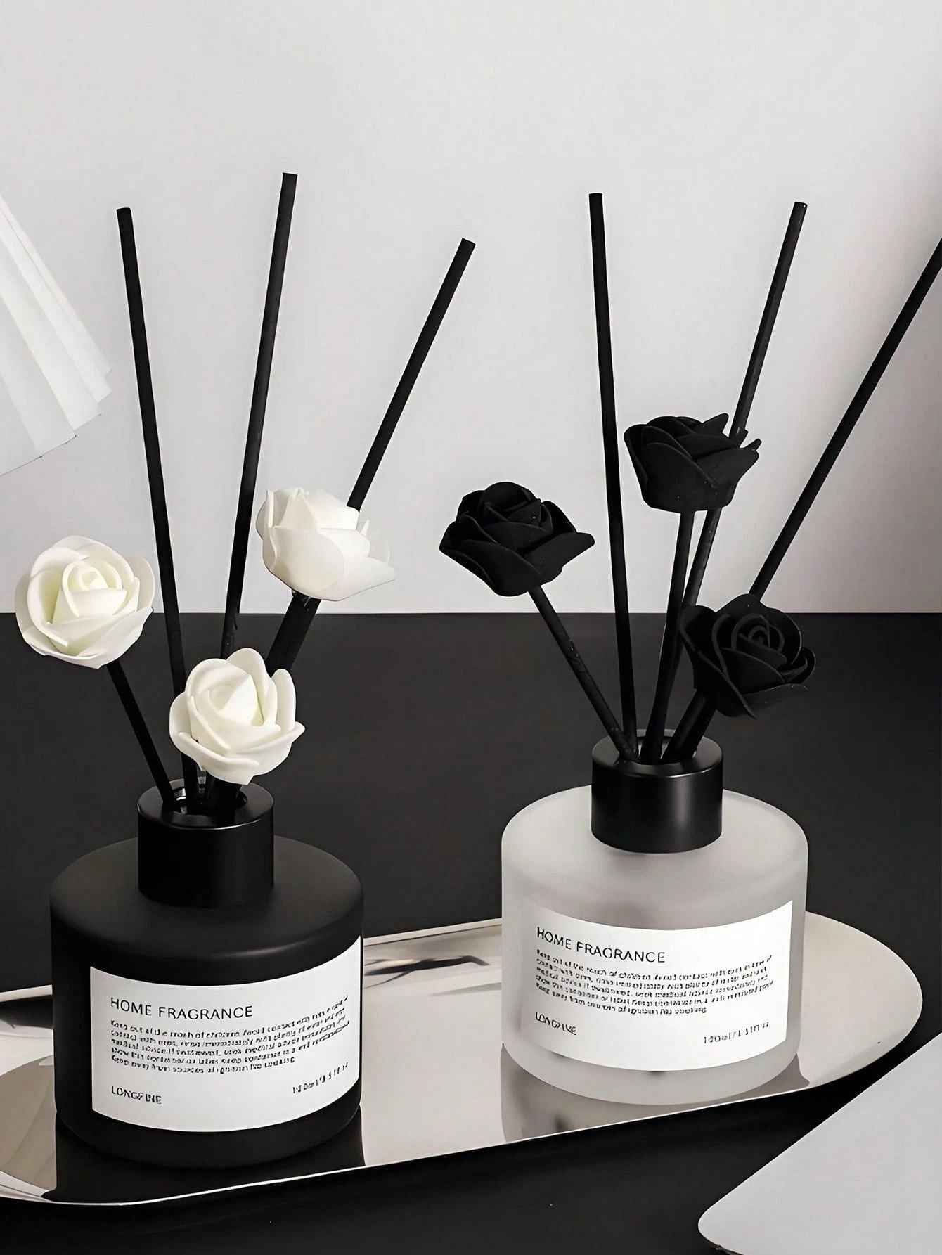 100ml Essential Oil Diffuser Nordic Style Flameless White