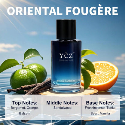 YCZ Midnight Marine Man Eau De Parfum 1.7oz Long Lasting EDP